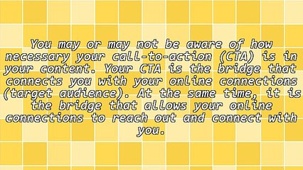 The Anatomy of a Successful Call-To-Action