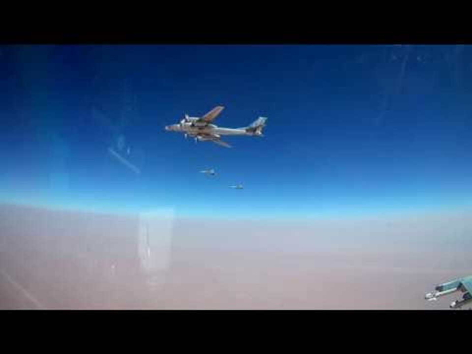 Russian strategic bombers target ISIS positions with newest airborne cruise missiles in Syria - MoD