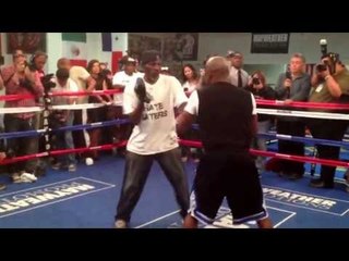 Floyd Mayweather No One Does Mitts Like Roger Mayweather
