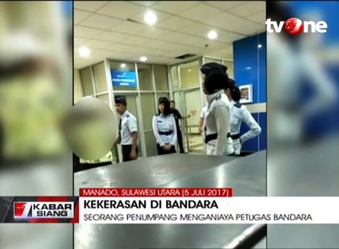 Polisi Periksa Pelaku Penamparan Petugas Keamanan Bandara