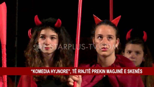 SHFAQET “KOMEDIA HYJNORE”, TË RINJTË PREKIN MAGJINË E SKENËS