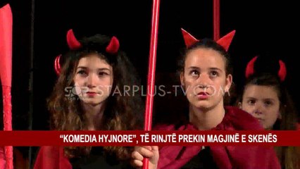 SHFAQET “KOMEDIA HYJNORE”, TË RINJTË PREKIN MAGJINË E SKENËS