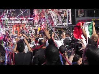 Mayweather vs Canelo Los Angeles Comes ALive - EsNews Boxing