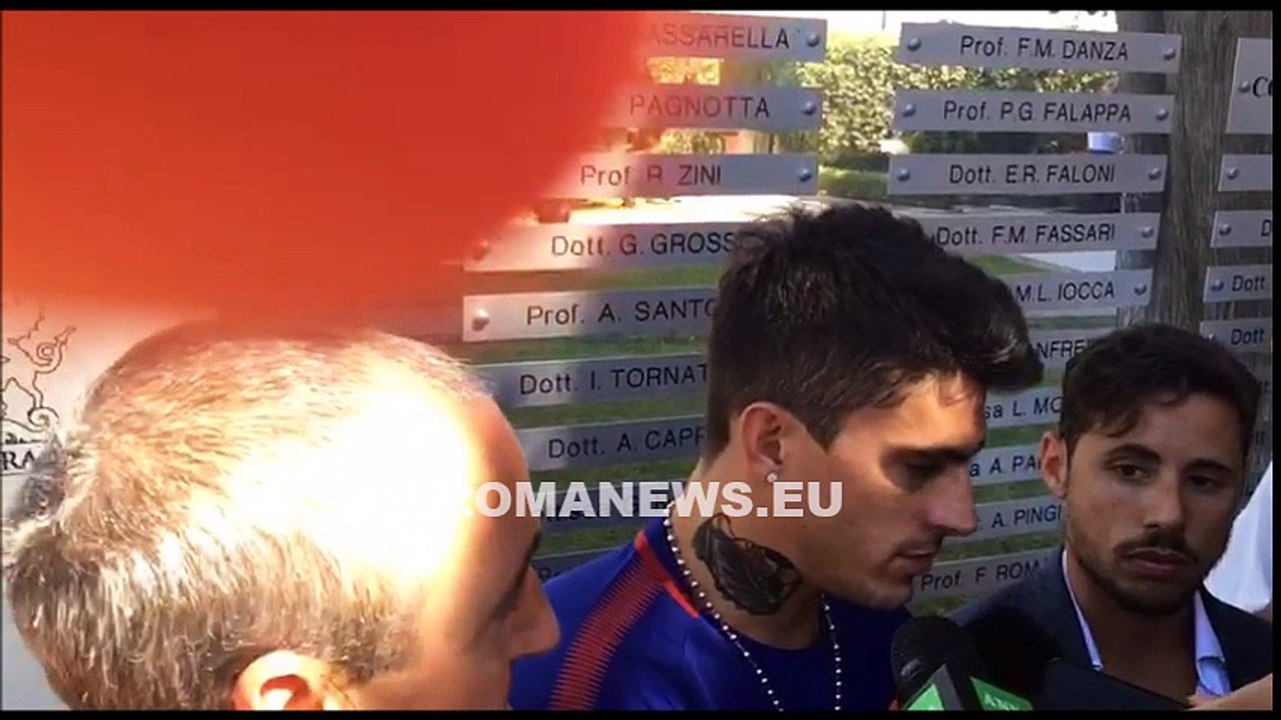 Perotti a Villa Stuart per le visite pre ritiro