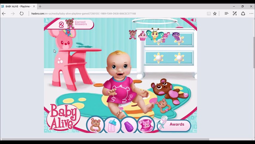 baby alive playtime game