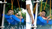 Kareena Kapoor's Son Taimur Ali Khan Enjoys On A Swing | LEAKED PHOTOS