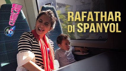 Gaya Rafathar Saat Liburan di Spanyol - Cumicam 06 Juli 2017