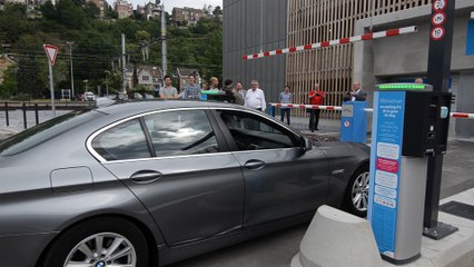 Parking de la gare de Huy ouvert