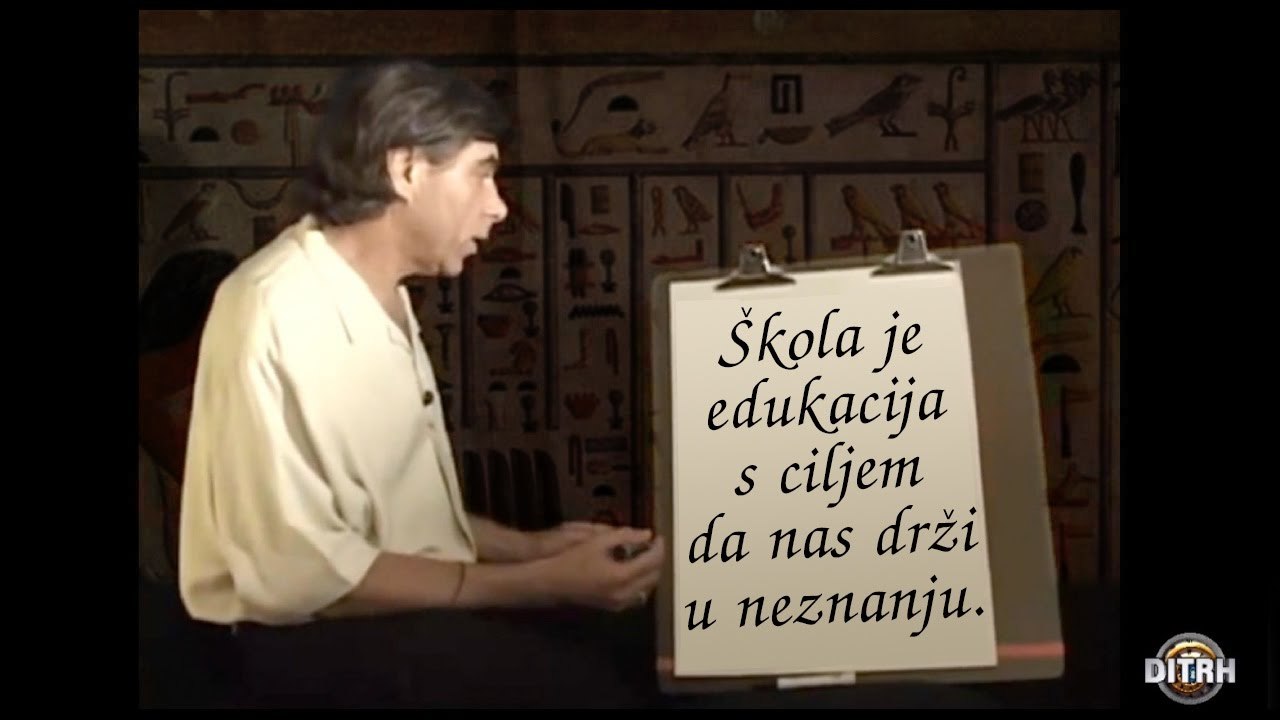 Egipatska matematika I - Cillj edukacije u školama nije znanje, već da sakrije istinu