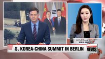 South Korea, China Summit on the sidelines of G20 in Berlin