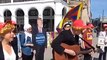 Protesters Dressed Like Trump Sing 'Give Climate a Chance' Ahead of Hamburg G20 Meeting