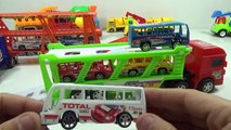 Baby Studio - mother truck transport buses collection | trucks toy