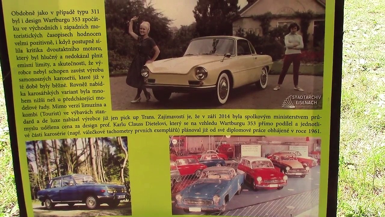 1962 Wartburg 311 and 311-5 CAMPING