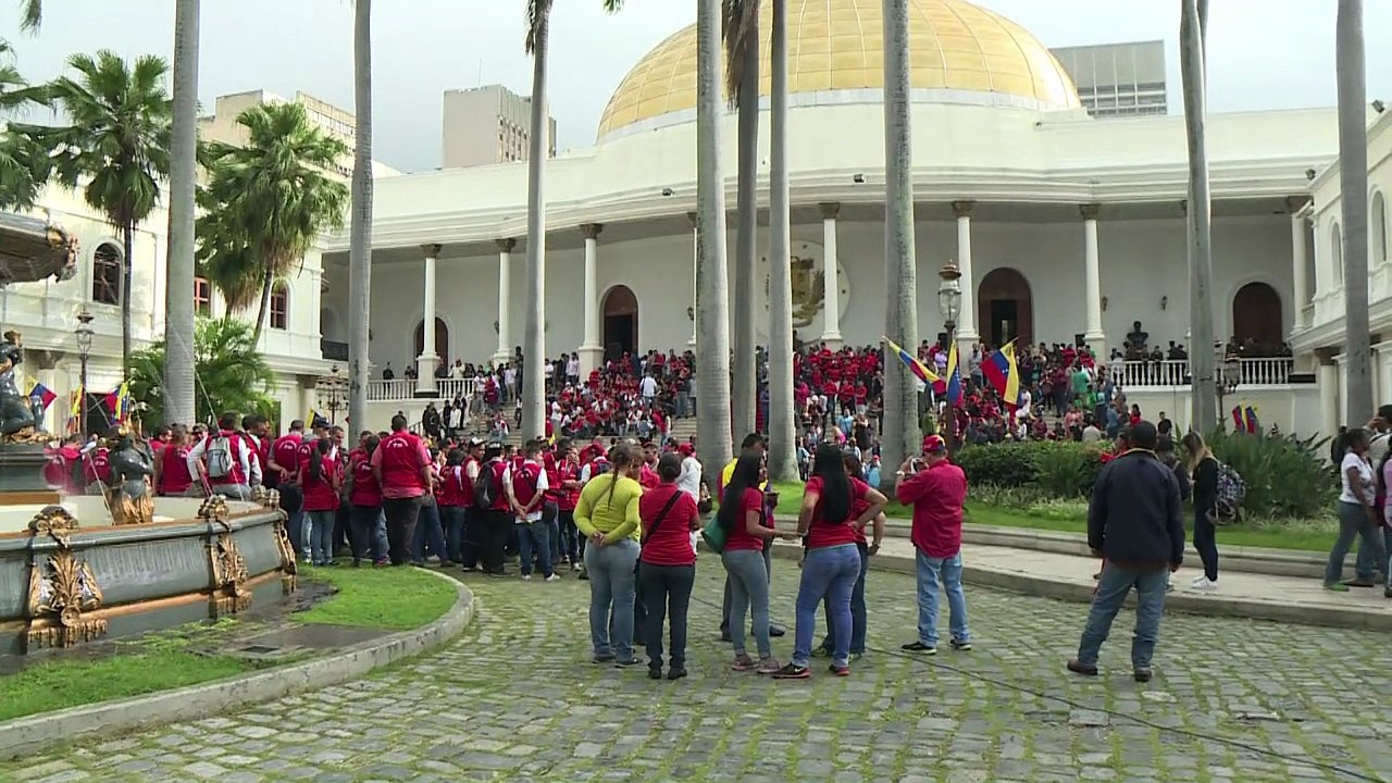 Sturm auf das Parlament in Venezuela