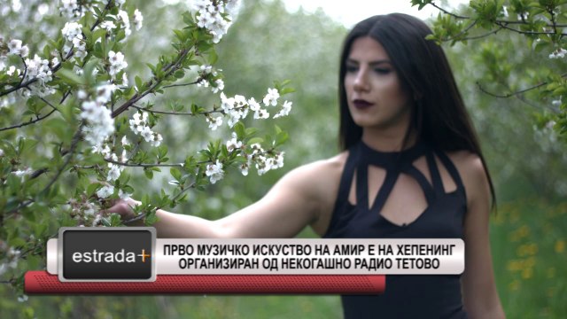 Estrada plus 19 05 2017 Prvoto muzicko iskustvo na Amir Ibraimovski e na hepening organiziran od n