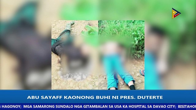 ATANGI ANG NEWS BREAK SA PTV DAVAO KARONG HAPON | Abu Sayaff, kaonong buhi ni Pres. Duterte