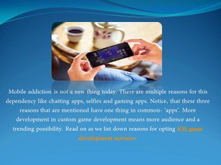 iOS game development Services as a strategy for trending amongst audience