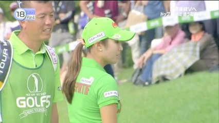 イ・ボミ　バンカーからの奇跡のショット