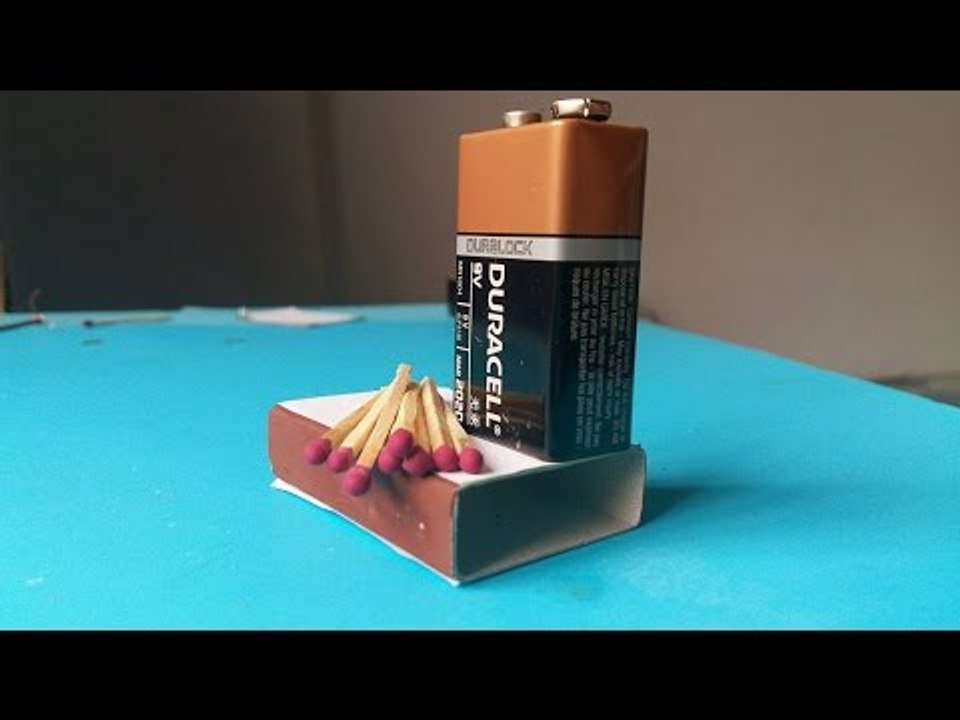 8 Astuces a faire avec des allumettes