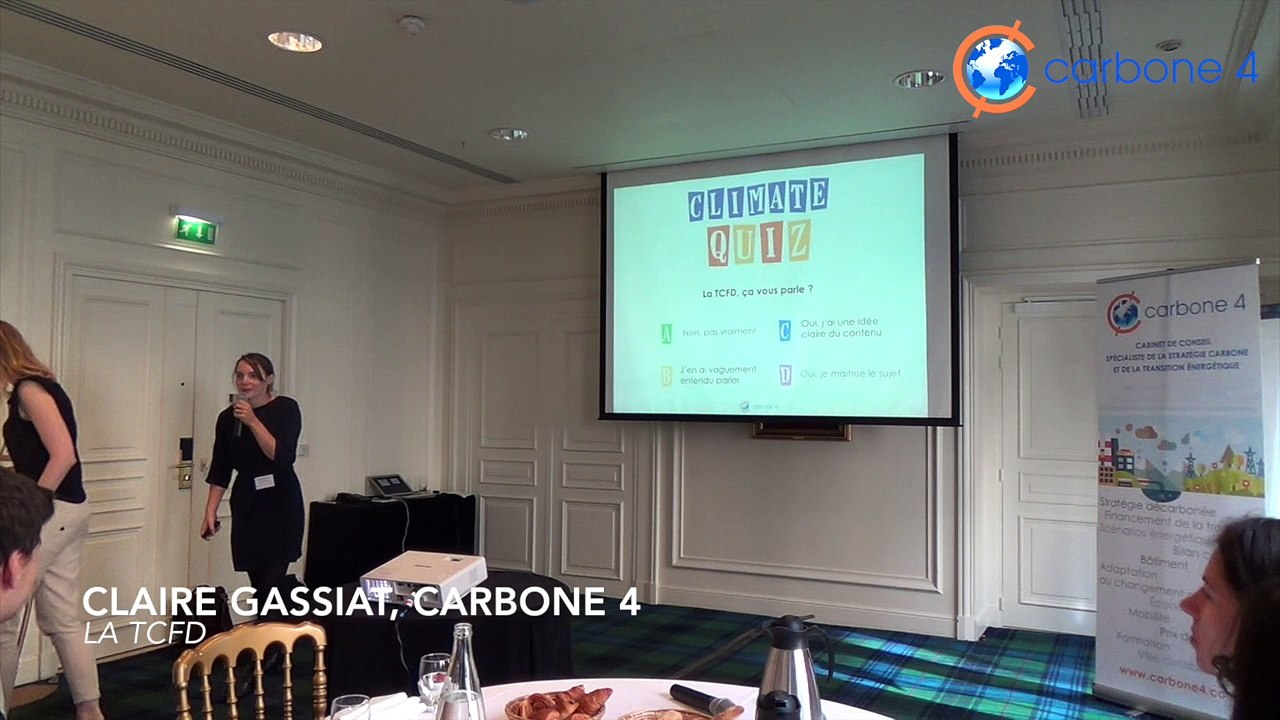 "Du reporting carbone vers une stratégie climat " : Claire Gassiat, Carbone 4