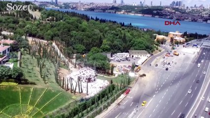 15 Temmuz Şehitler Anıtı’nın yüzde 95’i tamamlandı