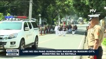 Labi ng isa pang sundalong nasawi sa Marawi City, dumating na sa Maynila