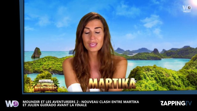 Moundir et les aventuriers 2 : Martika demande à Julien Guirado de se mettre à genoux, il voit rouge (Vidéo)