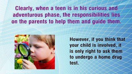 Why Home Drug Tests Can Help Young Teens