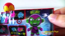 Spiderman Toy Surprise Kinder Bugs Bunny, Angry Birds Marvel The Avengers Huevos Sorpresa