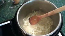 Time Lapse French Onion Soup in a Pressure Cooker