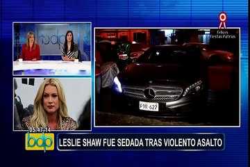 Delincuentes abandonan vehículo robado de Leslie Shaw en Salamanca