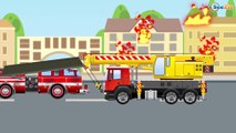Camión de Bomberos. Dibujos animados de Сoches y Сamiones para niños en español. Nuevo Carros!