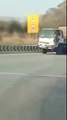 Pakistani Man stops a 22 wheeler break-failed truck without driver