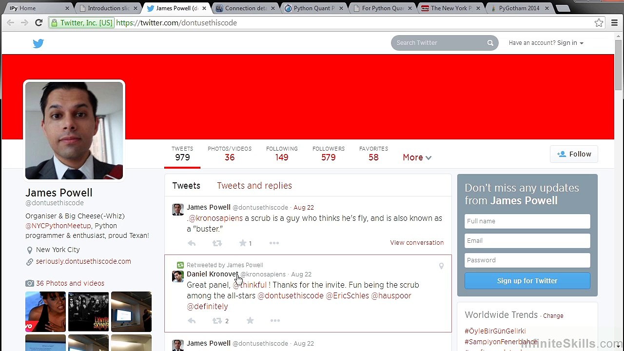 Learning iPython Notebook