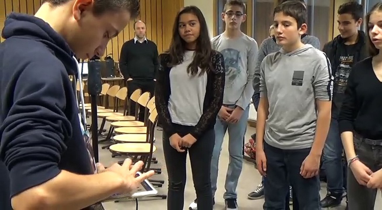 Utilisation des technologies numériques en musique au collège Eugène Dubois