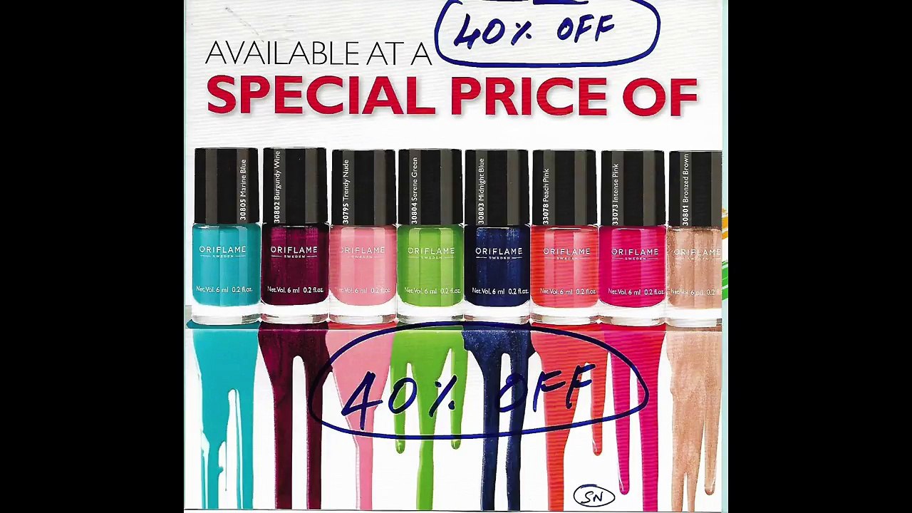 Oriflame August catalog 2017 Best Offers Independence Month Sale
