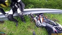 MOTORCYCLE CRASHE KTM Bike Crashes _ Road Rage - Bad Drivers!