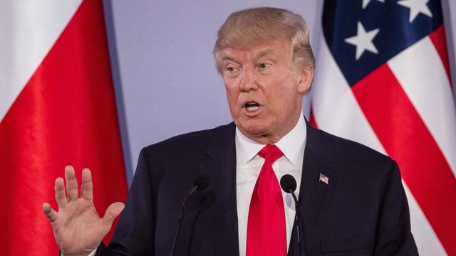 Trump rails on CNN, MSNBC and 'fake news' in Poland