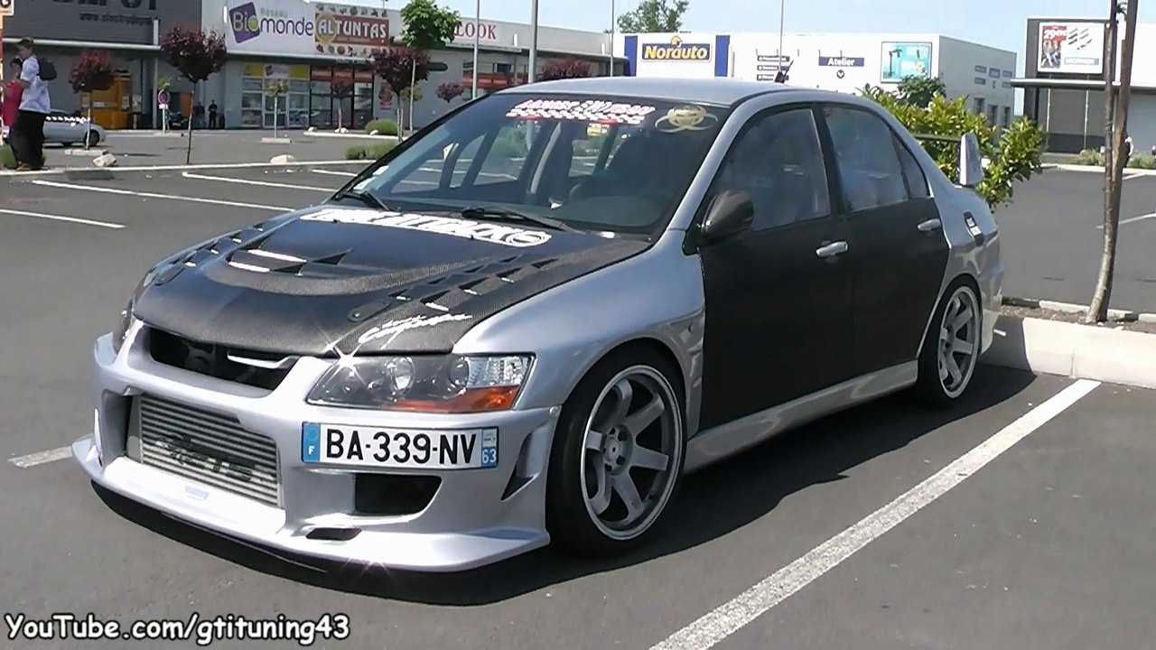 Mitsubishi Lancer Evolution IX Tunée - Son et Détails