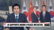 Chinese President Xi Jinping throws support for South Korean President Moon's drive for peace on Korean peninsula