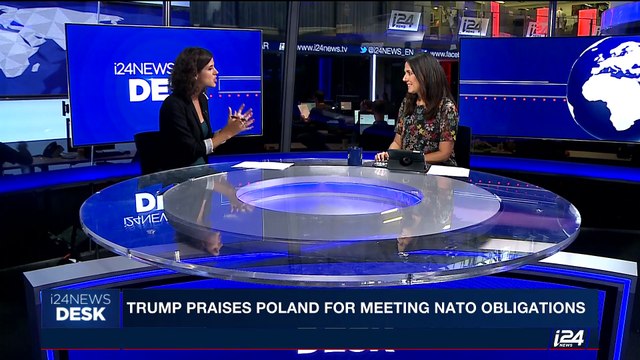 i24NEWS DESK | Trump in Poland: does West have to survive | Thursday, July 6th 2017