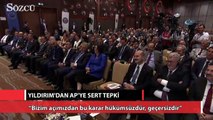 Başbakan Yıldırım’dan AP’ye sert tepki