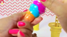 Helados de Plastilina | Play Doh Scoops N Treats Ice Cream Cones| Mundo de Juguetes