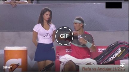Beautiful HOT GIRL of Rafael NADAL