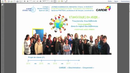 Journée de l'innovation - Intervention de Johanne Sardin - Cardie