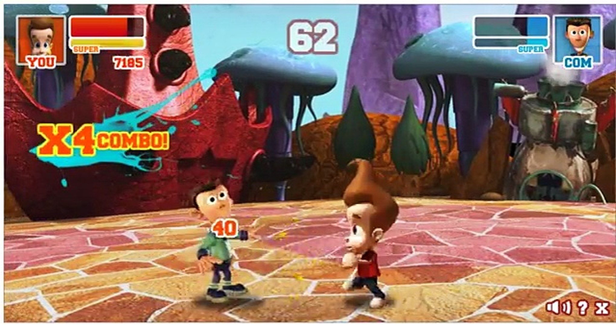 Nickelodeon fighting games super brawl 2 download