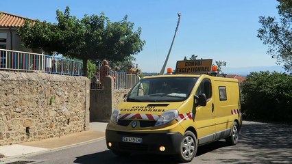 Convoi exceptionnel Saint-Georges-les-Bains