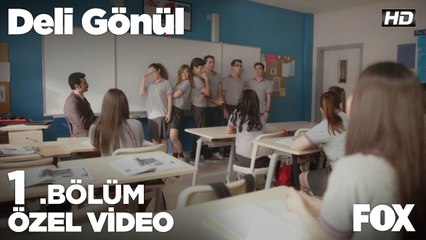 Mehmet Kadir, yeni öğrencileri ile tanışıyor... Deli Gönül 1. Bölüm