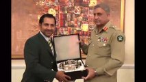 General Qamar Javed Bajwa, COAS today held reception for Pakistan Cricket Team