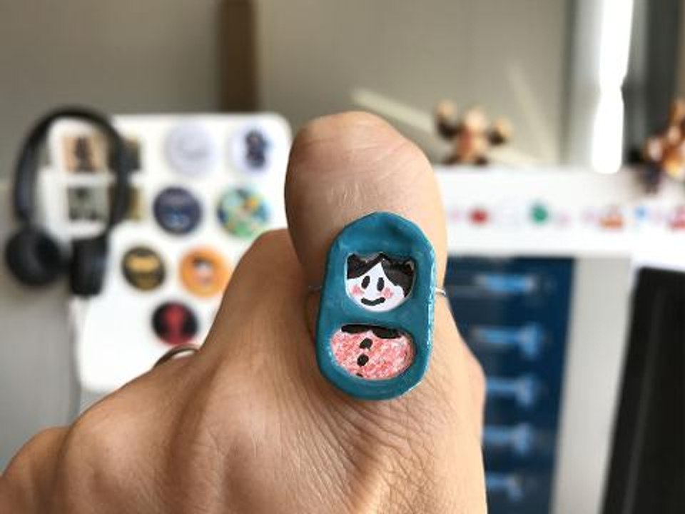Comment se fabriquer une bague à partir de tirette de canette